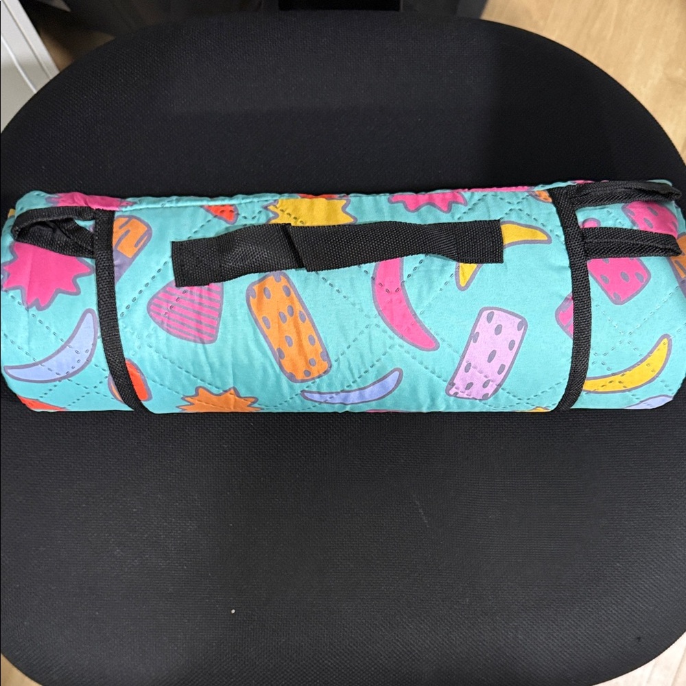 Izzy and Luke x Jana Lam picnic blanket